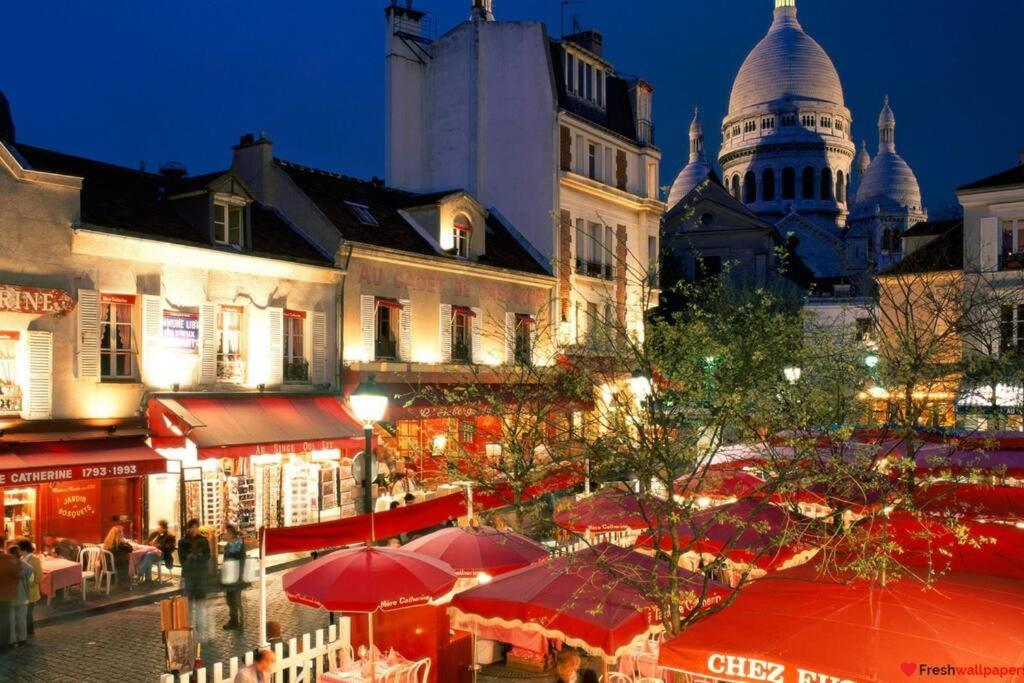Sacre Petit Studio In The Coeur Of Montmartre Paris Exterior photo